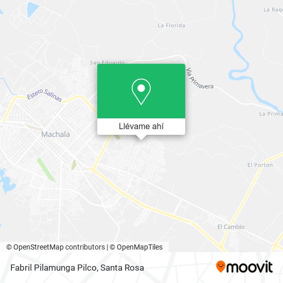 Mapa de Fabril Pilamunga Pilco