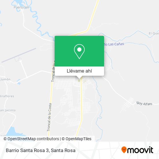 Mapa de Barrio Santa Rosa 3