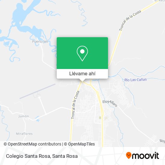 Mapa de Colegio Santa Rosa