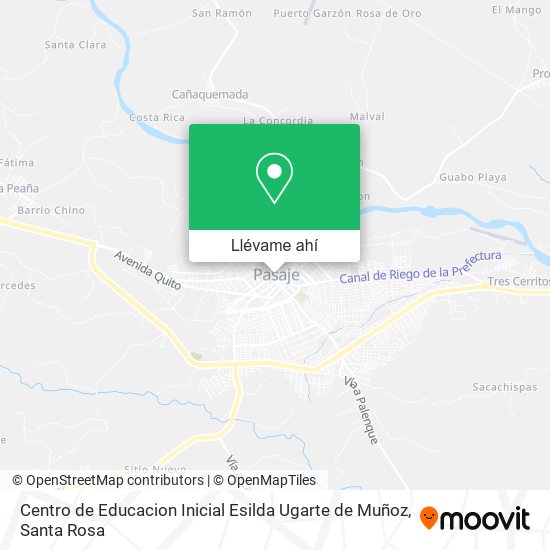 Mapa de Centro de Educacion Inicial Esilda Ugarte de Muñoz