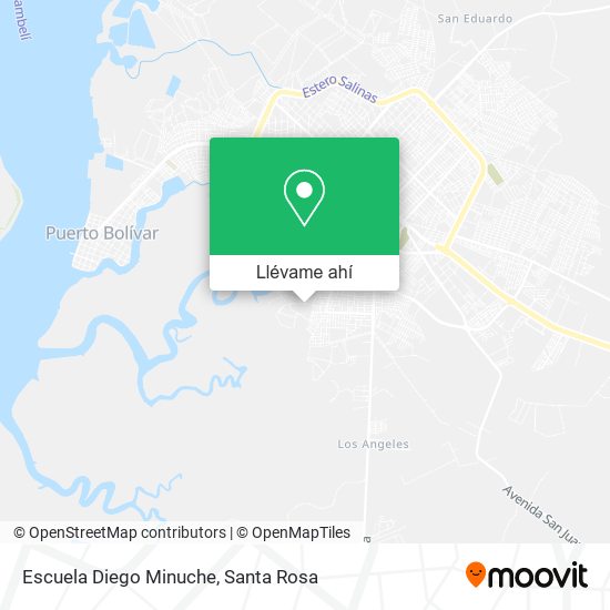 Mapa de Escuela Diego Minuche