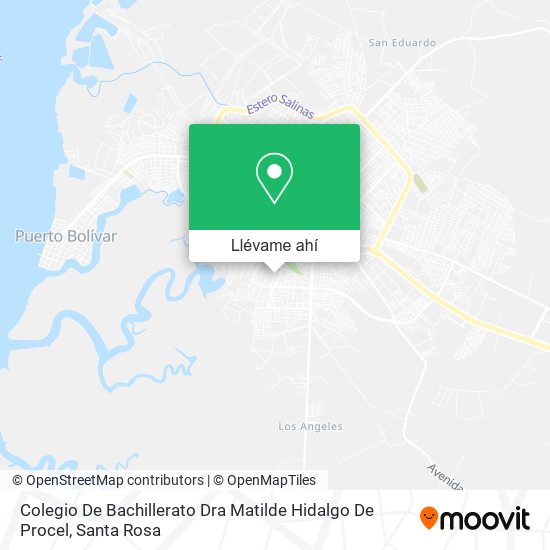 Mapa de Colegio De Bachillerato Dra Matilde Hidalgo De Procel