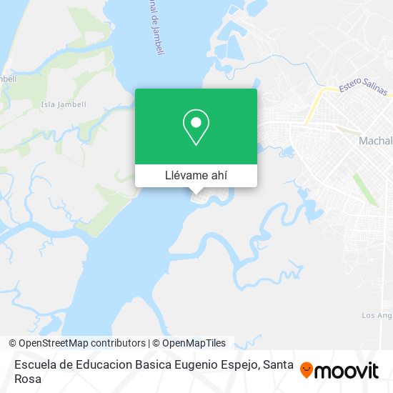 Mapa de Escuela de Educacion Basica Eugenio Espejo