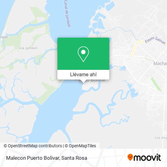 Mapa de Malecon Puerto Bolivar
