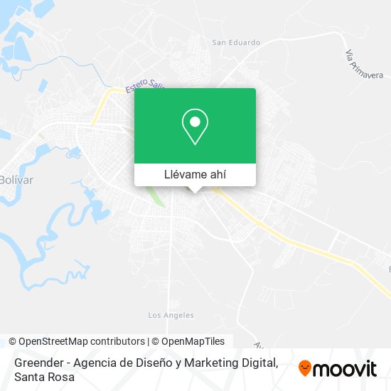 Mapa de Greender - Agencia de Diseño y Marketing Digital