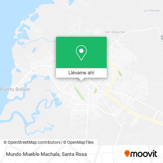 Mapa de Mundo Mueble Machala