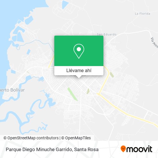 Mapa de Parque Diego Minuche Garrido