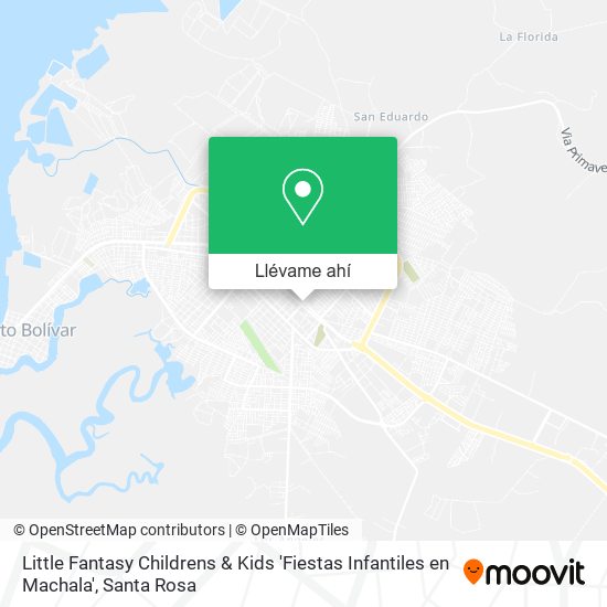 Mapa de Little Fantasy Childrens & Kids 'Fiestas Infantiles en Machala'