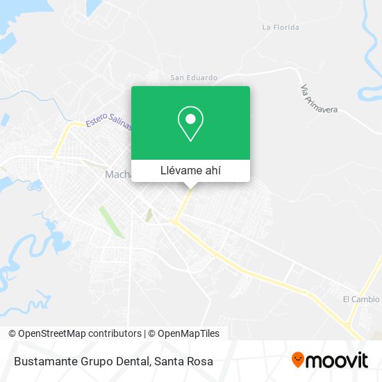 Mapa de Bustamante Grupo Dental