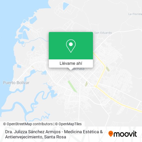 Mapa de Dra. Julizza Sánchez Armijos - Medicina Estética & Antienvejecimiento