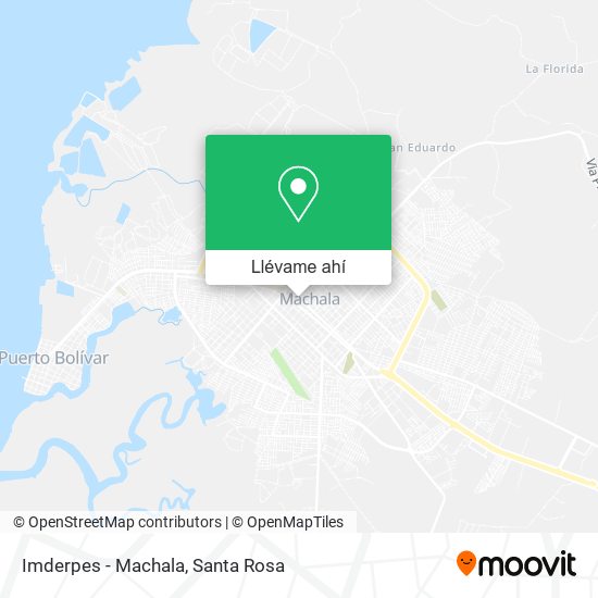 Mapa de Imderpes - Machala