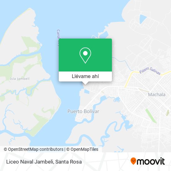 Mapa de Liceo Naval Jambeli