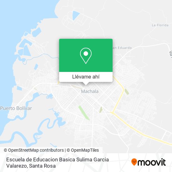 Mapa de Escuela de Educacion Basica Sulima Garcia Valarezo