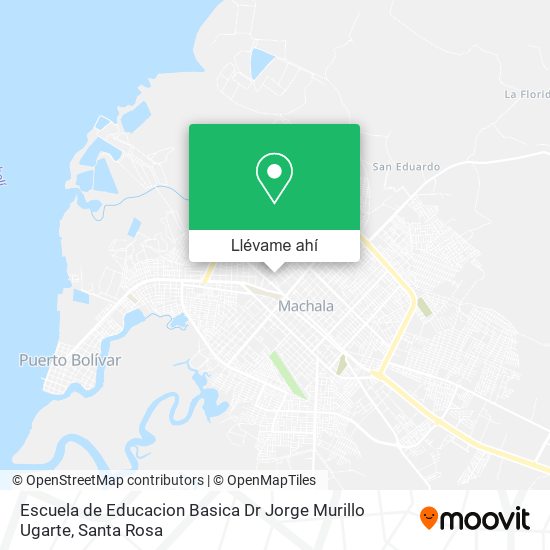 Mapa de Escuela de Educacion Basica Dr Jorge Murillo Ugarte