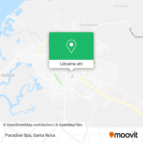 Mapa de Paradise Spa