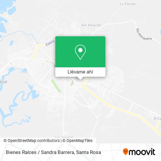 Mapa de Bienes Raíces / Sandra Barrera