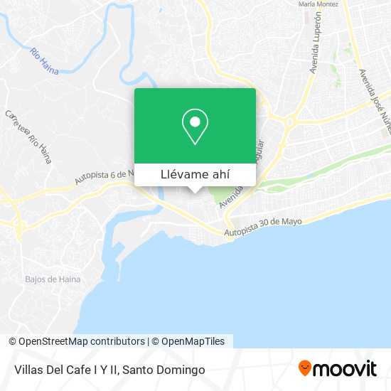 Mapa de Villas Del Cafe I Y II