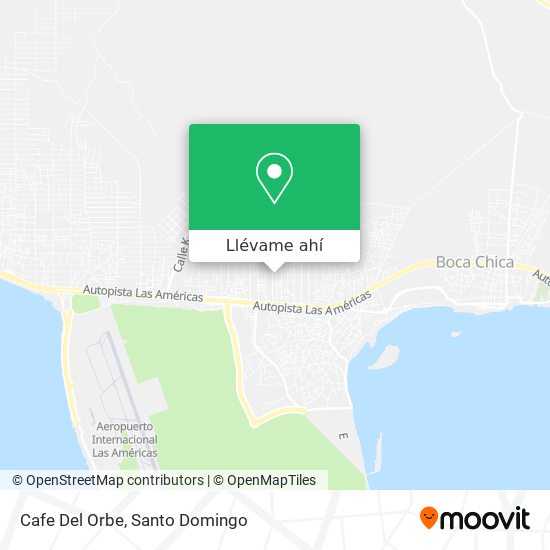 Mapa de Cafe Del Orbe