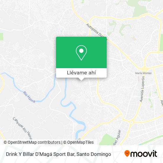 Mapa de Drink Y Billar D'Magá Sport Bar