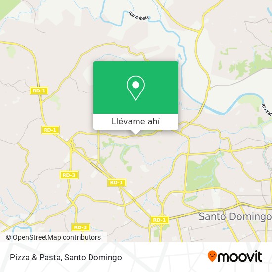 Mapa de Pizza & Pasta