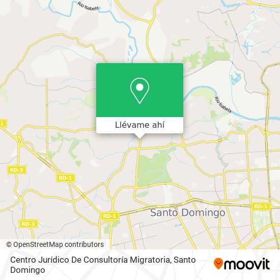 Mapa de Centro Jurídico De Consultoría Migratoria