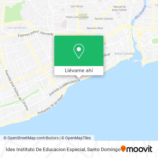 Mapa de Ides Instituto De Educacion Especial