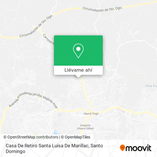 Mapa de Casa De Retiro Santa Luisa De Marillac