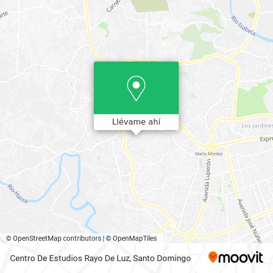 Mapa de Centro De Estudios Rayo De Luz
