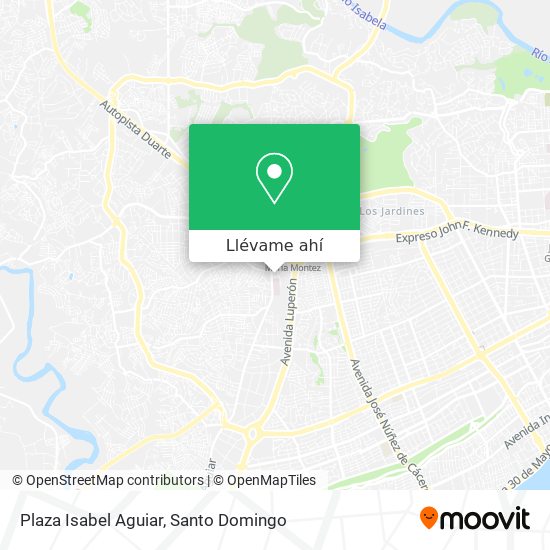Mapa de Plaza Isabel Aguiar