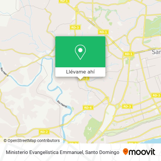 Mapa de Ministerio Evangelística Emmanuel
