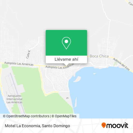 Mapa de Motel La Economia