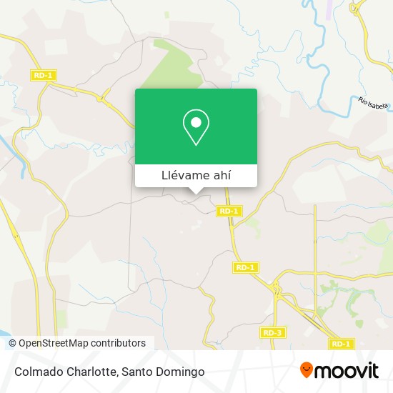 Mapa de Colmado Charlotte