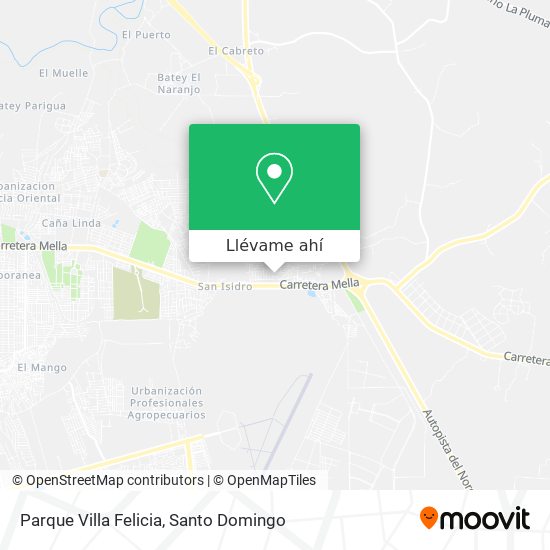 Mapa de Parque Villa Felicia