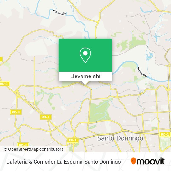 Mapa de Cafeteria & Comedor La Esquina