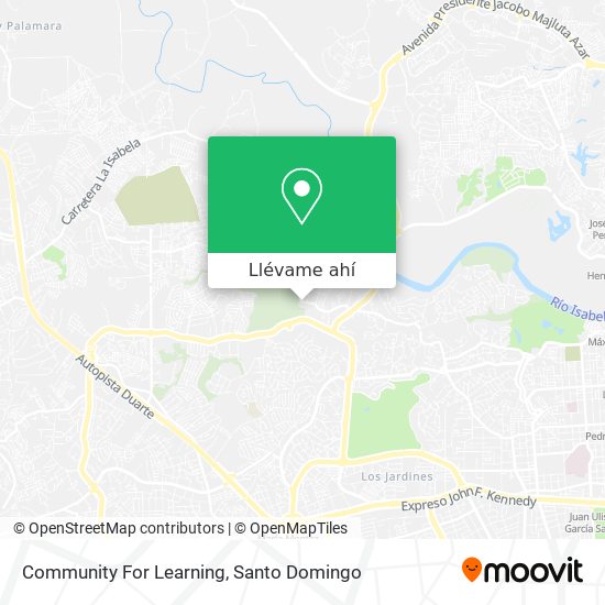 Mapa de Community For Learning