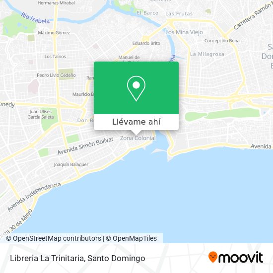 Mapa de Libreria La Trinitaria