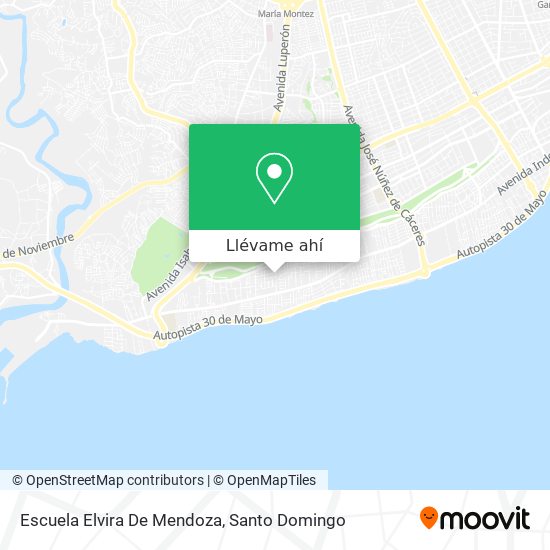 Mapa de Escuela Elvira De Mendoza