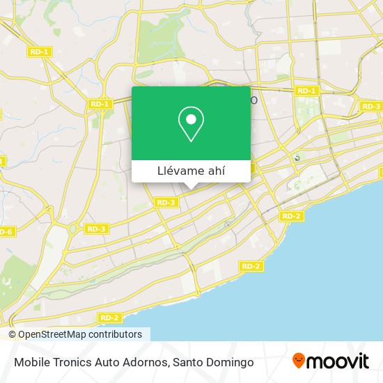 Mapa de Mobile Tronics Auto Adornos