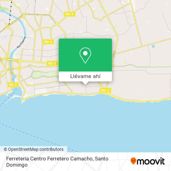 Mapa de Ferretería Centro Ferretero Camacho