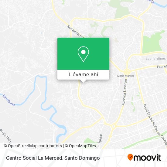 Mapa de Centro Social La Merced