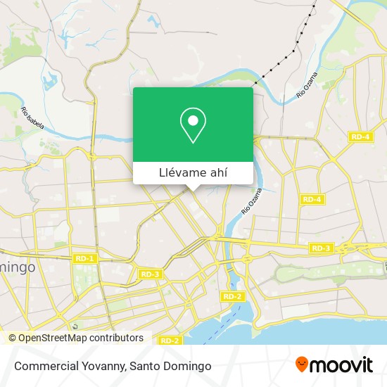 Mapa de Commercial Yovanny