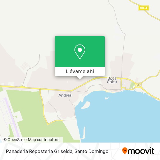 Mapa de Panaderia Reposteria Griselda