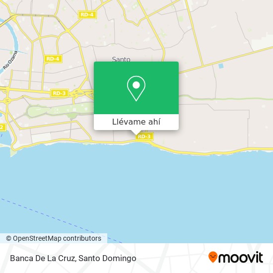 Mapa de Banca De La Cruz
