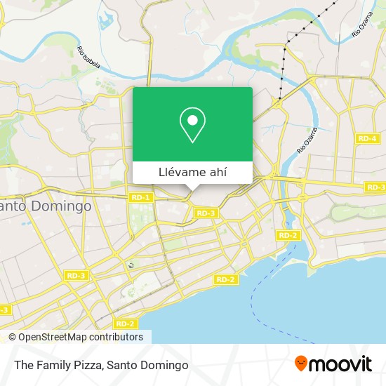 Mapa de The Family Pizza
