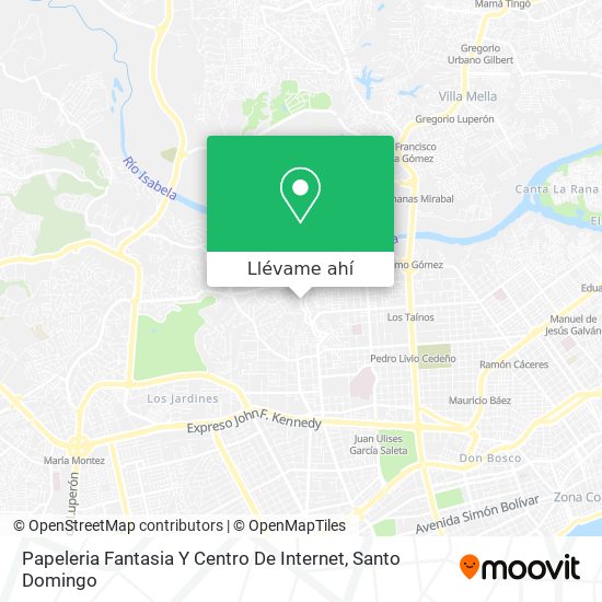 Mapa de Papeleria Fantasia Y Centro De Internet