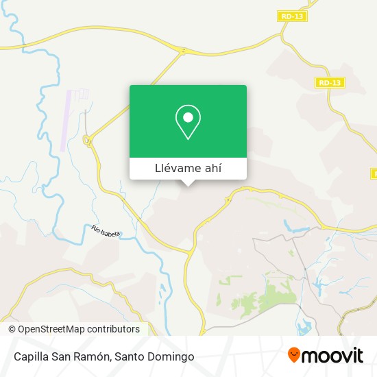 Mapa de Capilla San Ramón