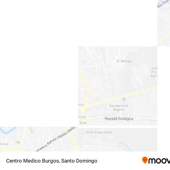 Mapa de Centro Medico Burgos