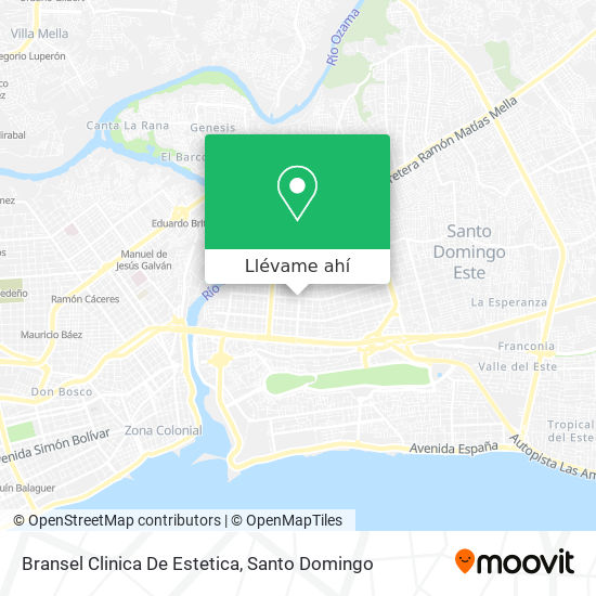 Mapa de Bransel Clinica De Estetica