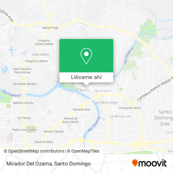 Mapa de Mirador Del Ozama