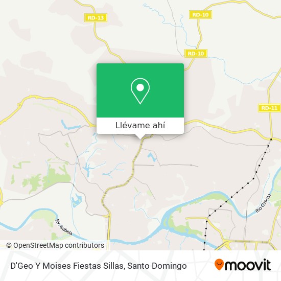 Mapa de D'Geo Y Moises Fiestas Sillas